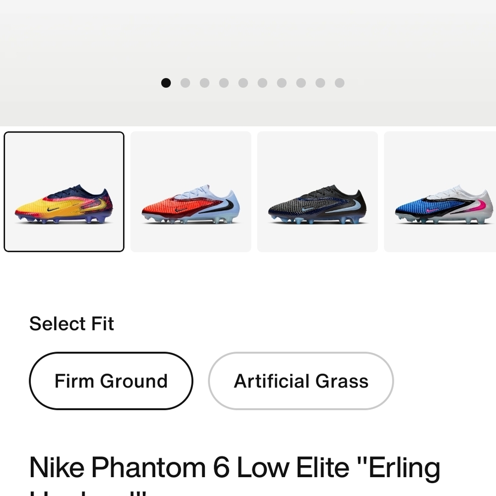 Nike Phantom 6 Elite Soccer Cleats Low Top - Picture 7 of 7